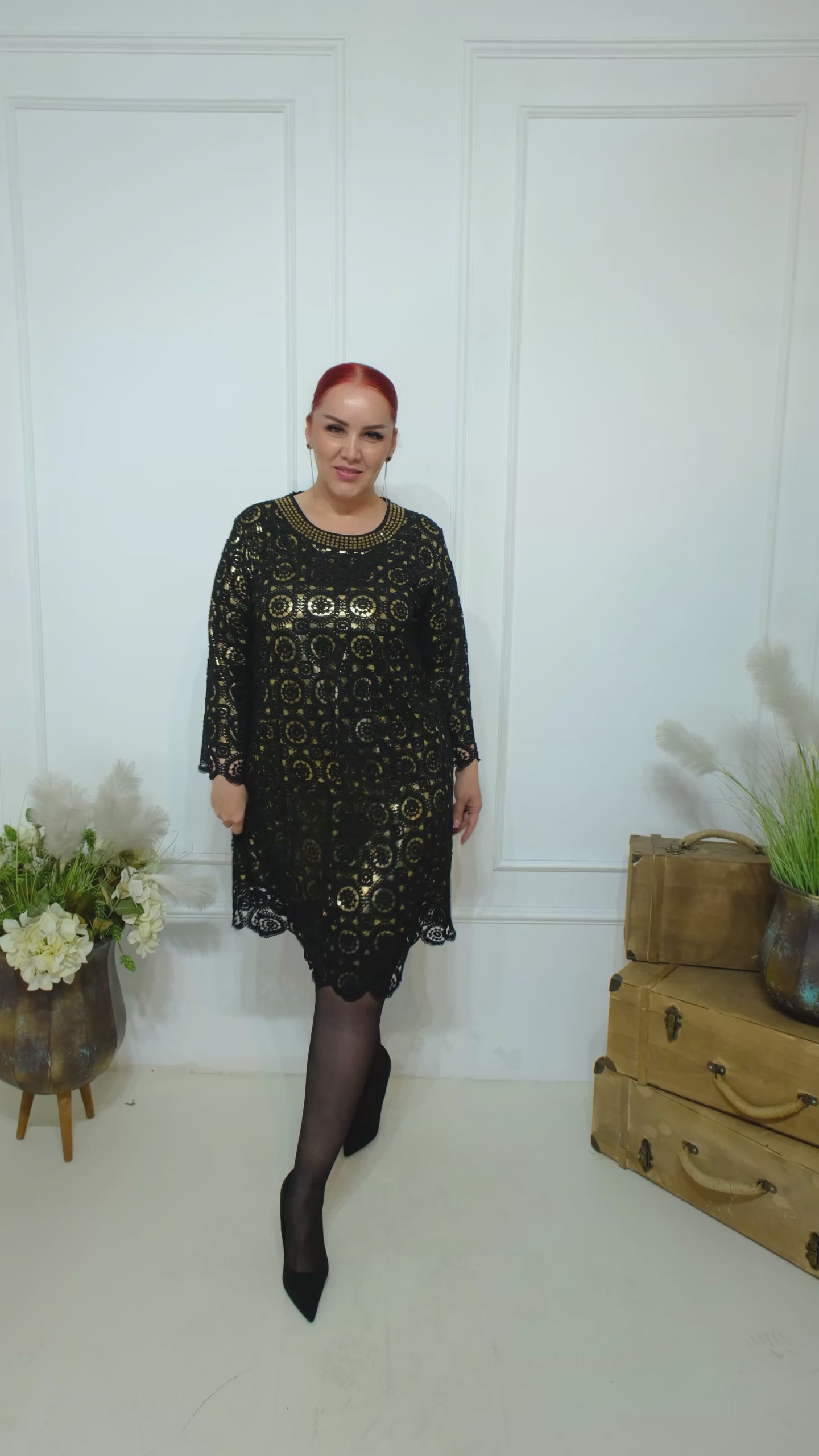 Šaty Zlatá elegance