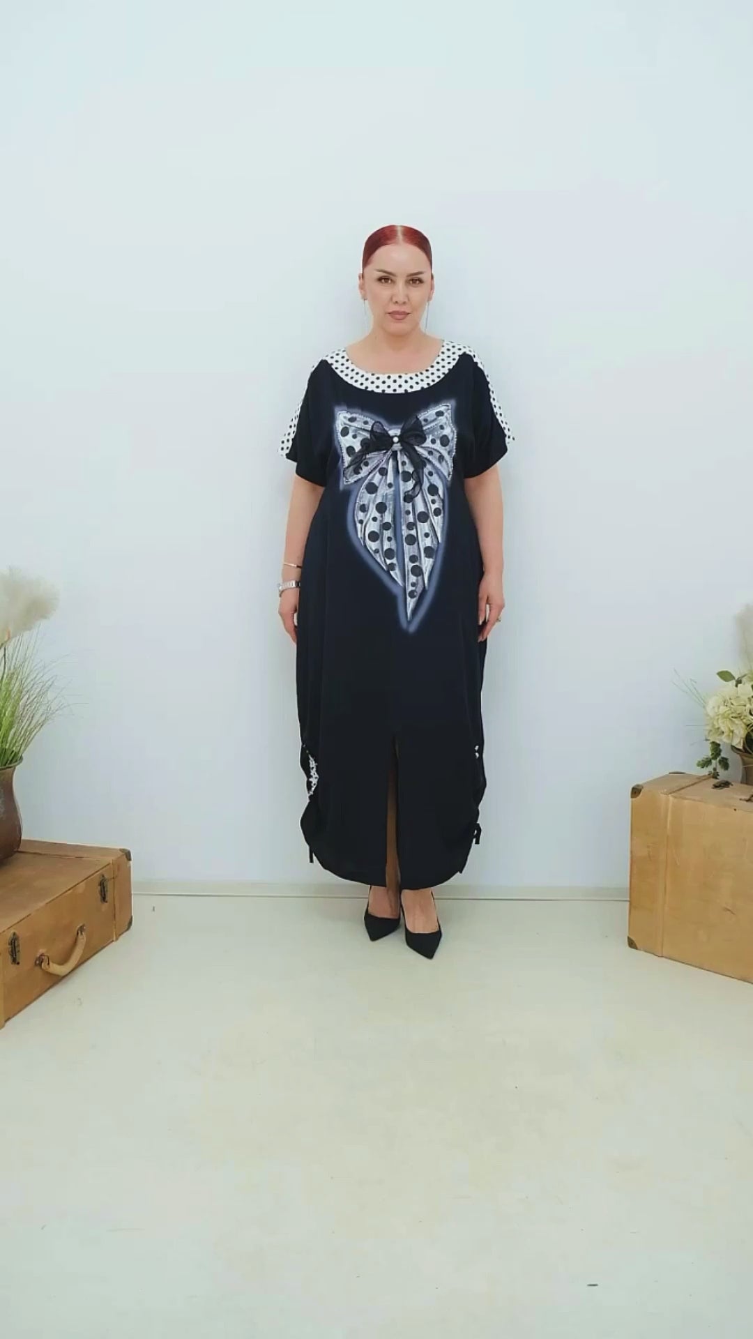 Romantické šaty s mašlí