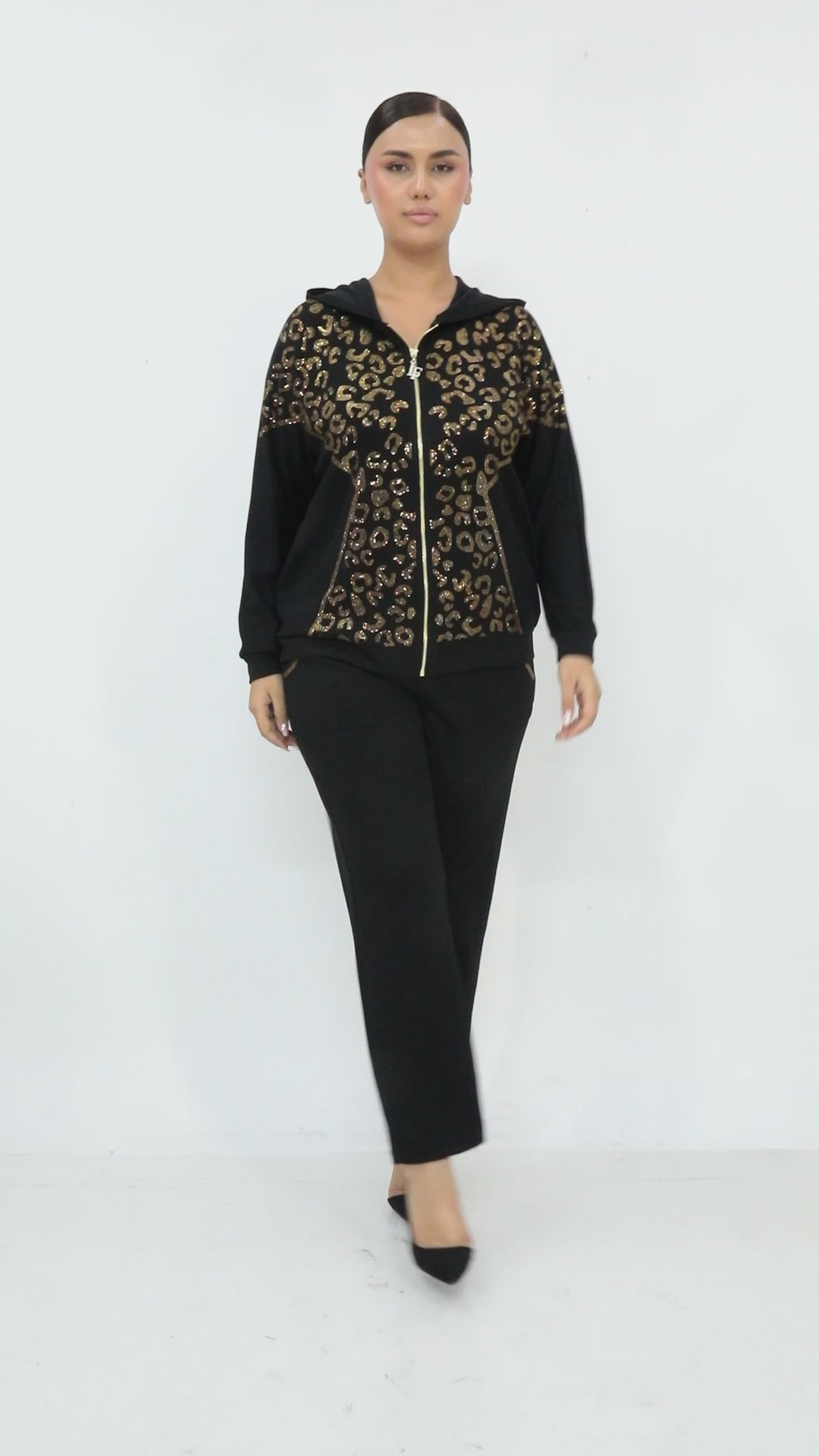 Tepláková souprava Gepard černá