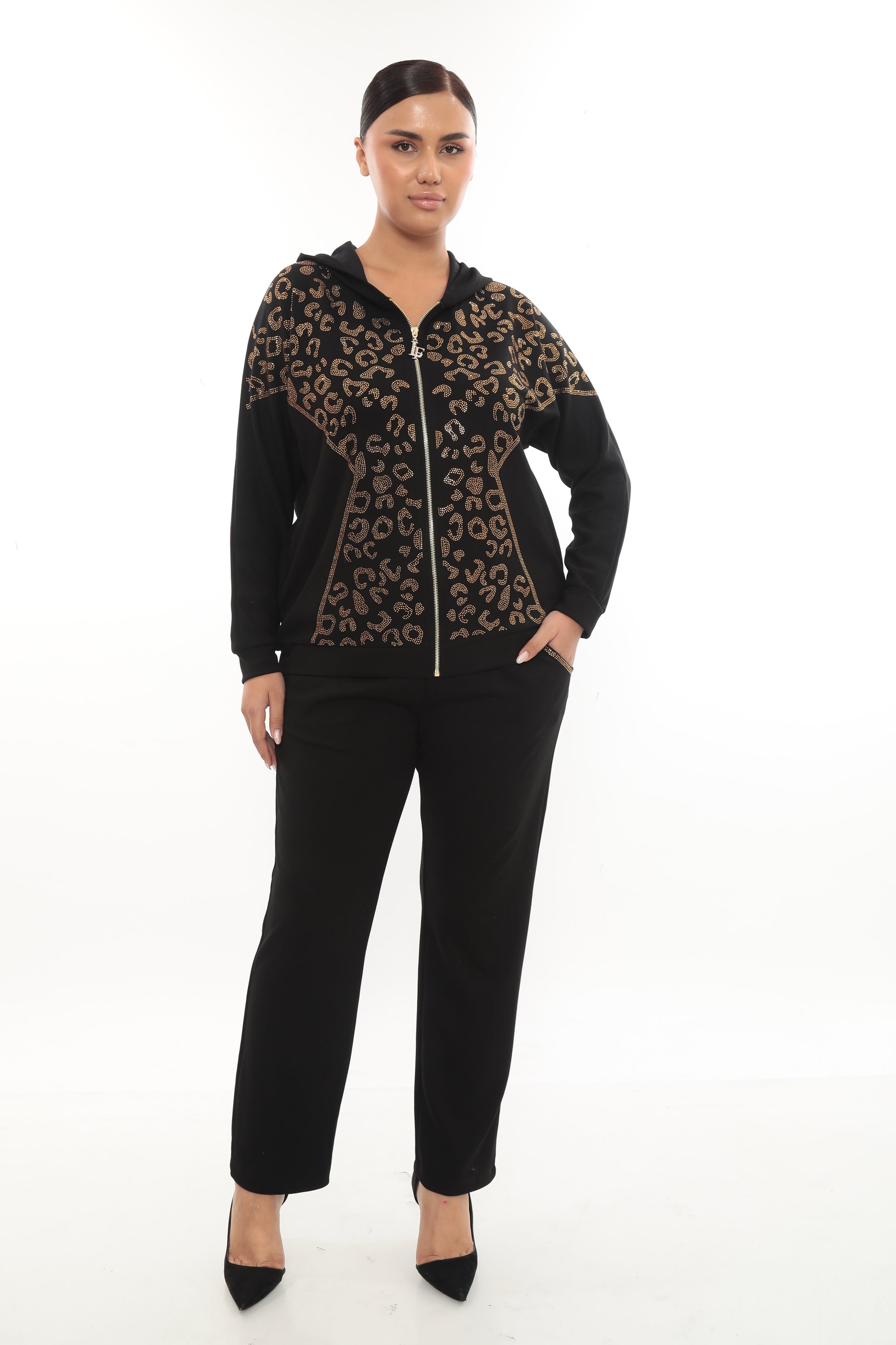 Tepláková souprava Gepard černá