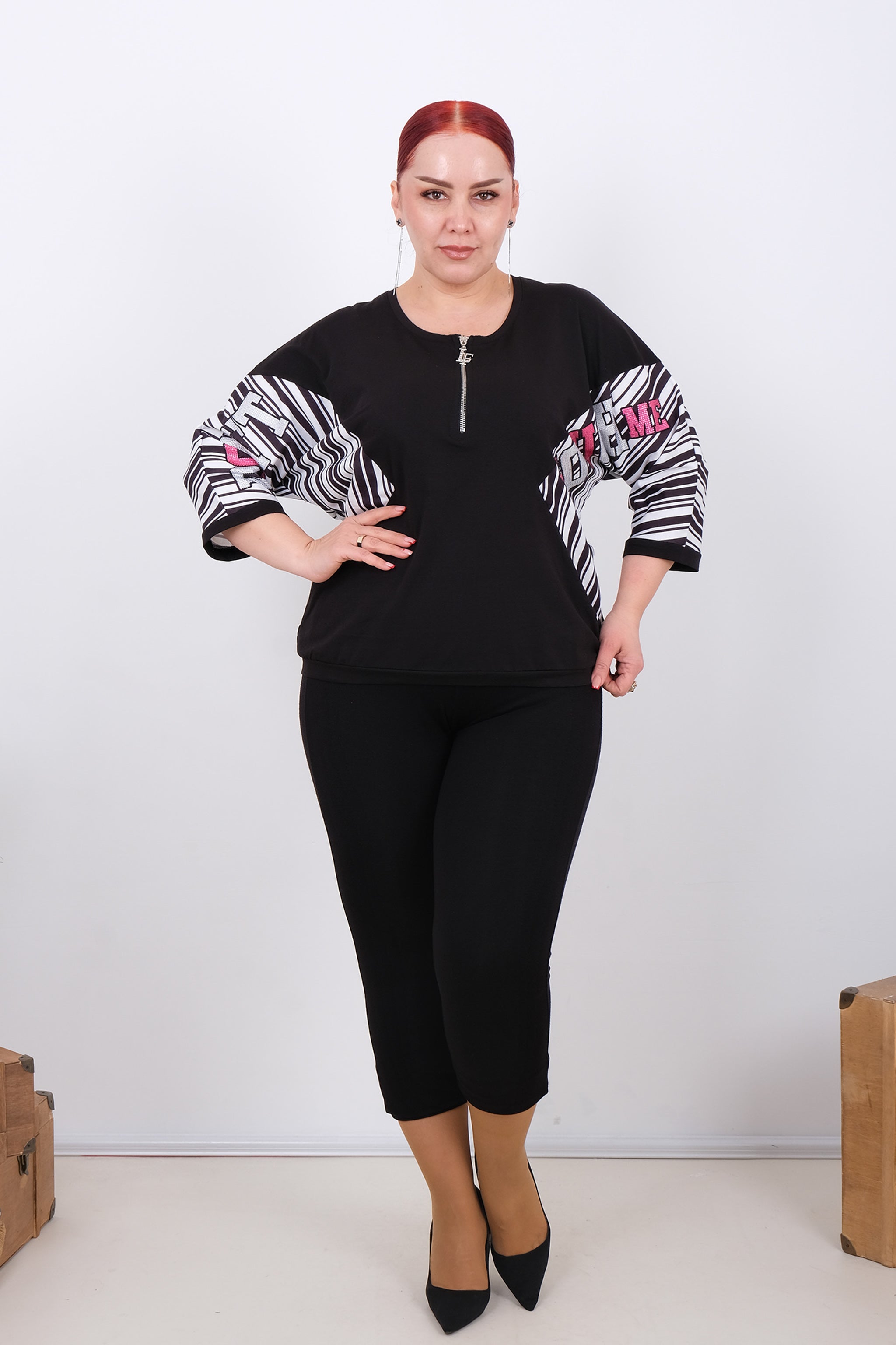 Mikina "don't touch me"