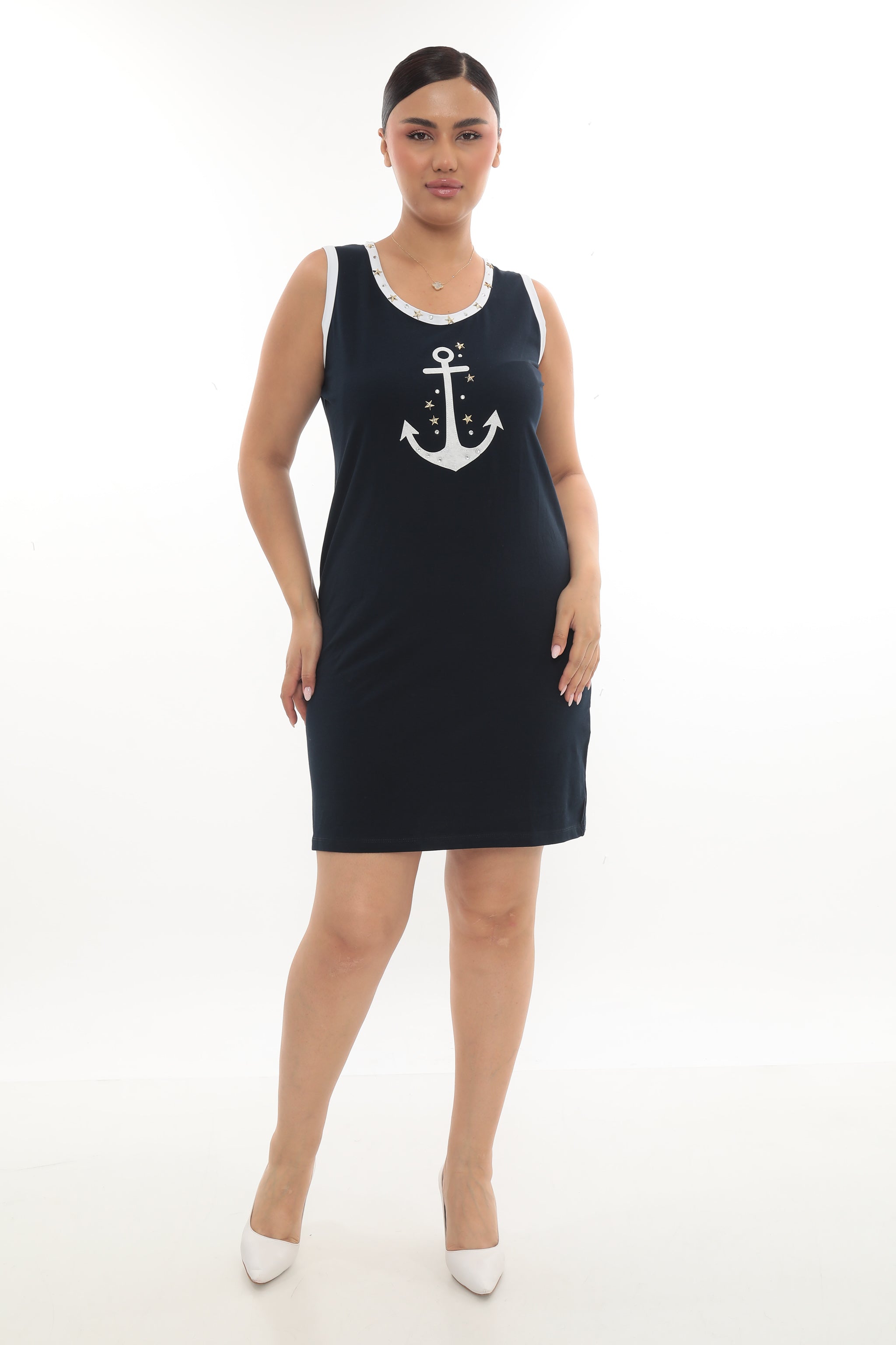 Ležérně elegantní šaty v námořním stylu