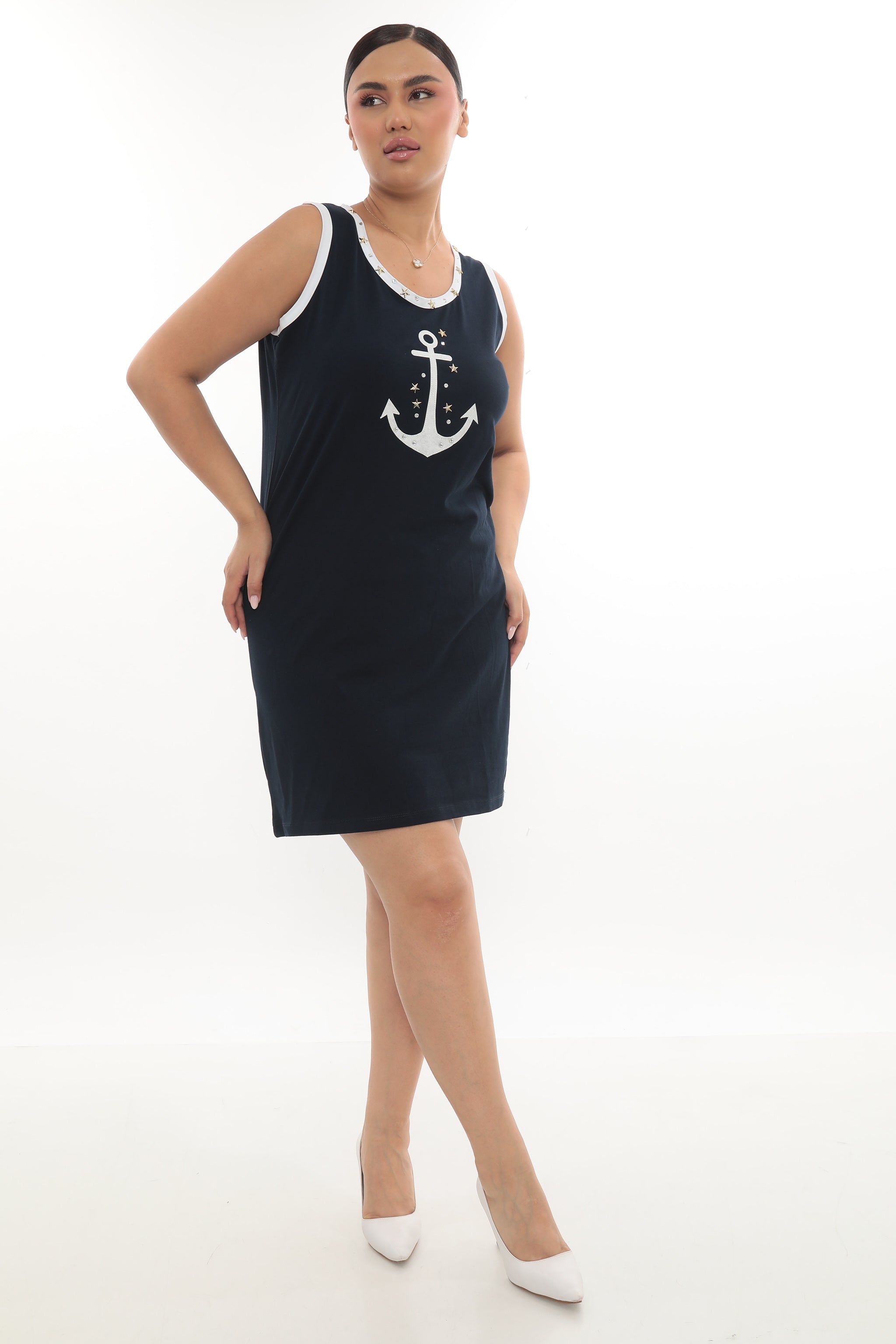 Ležérně elegantní šaty v námořním stylu