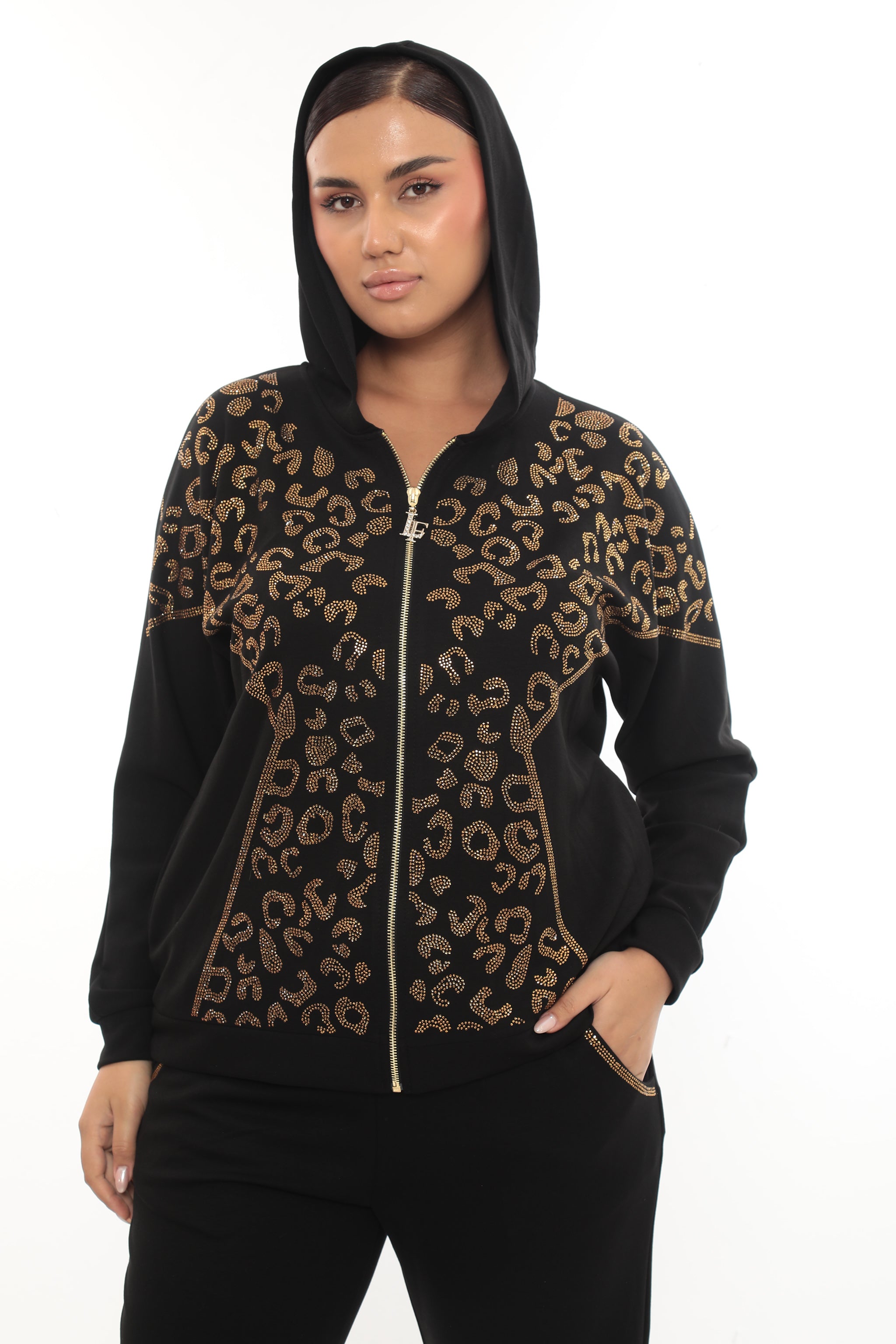 Tepláková souprava Gepard černá