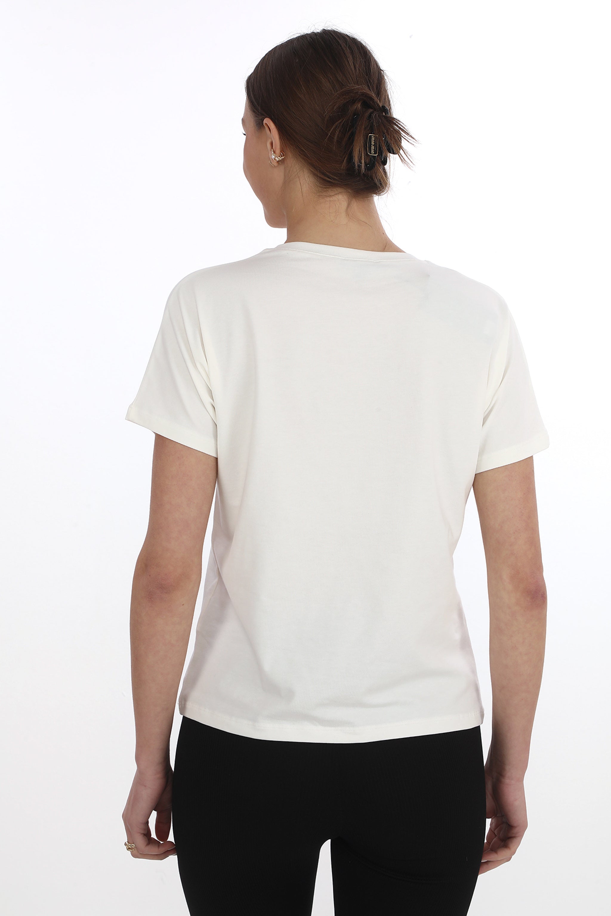 Dámské tričko s kamínky ve stylu luxusních značek